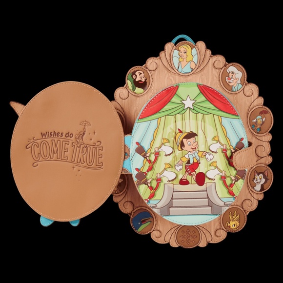 Loungefly Pinocchio Cameo Mini Backpack NWT main image 8